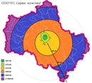 Цены доставки по зонам