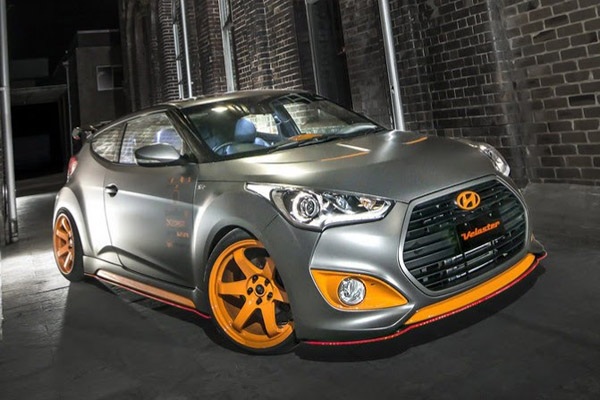 Hyundai покажет Veloster Street Concept