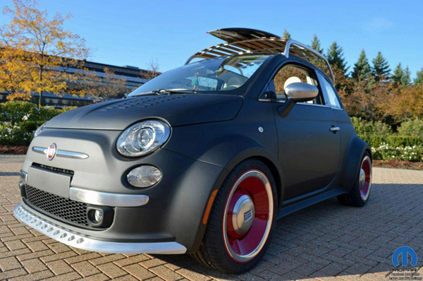 На выставке SEMA покажут FIAT 500 Beach Cruiser